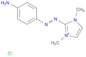 2-[(4-AMINOPHENYL)AZO]-1,3-DIMETHYL-1H-IMIDAZOLIUM CHLORIDE