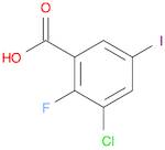 3-Chloro-2-fluoro-5-iodobenzoic acid