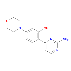 2-(2-Aminopyrimidin-4-yl)-5-morpholinophenol