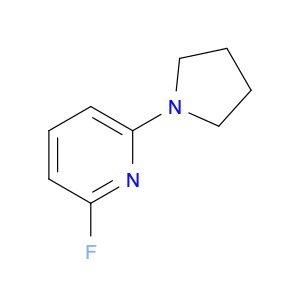 2-Fluoro-6-pyrrolidin-1-ylpyridine
