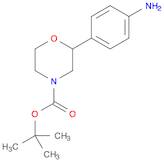 tert-Butyl 2-(4-Aminophenyl)morpholine-4-carboxylate