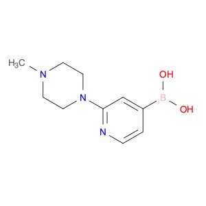 (2-(4-Methylpiperazin-1-yl)pyridin-4-yl)boronic acid