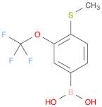 4-(Methylsulfanyl)-3-(trifluoromethoxy)phenylboronic acid