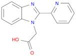 (2-Pyridin-2-yl-benzoimidazol-1-yl)-acetic acid