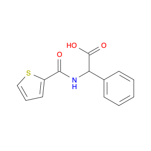 2-Phenyl-2-(thiophen-2-ylformamido)acetic Acid