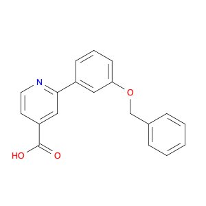 2-(3-Benzyloxyphenyl)isonicotinic acid
