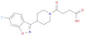 4-[4-(6-Fluoro-1,2-benzisoxazol-3-yl)piperidin-1-yl]-4-oxobutanoic acid