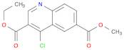 3-Ethyl 6-Methyl 4-Chloro-3,6-Quinolinedicarboxylate