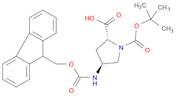 (2R,4S)-4-((((9H-Fluoren-9-yl)methoxy)carbonyl)amino)-1-(tert-butoxycarbonyl)pyrrolidine-2-carboxy…