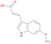 3-(6-Methoxy-1H-Indol-3-Yl)-Acrylic Acid