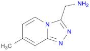 C-(7-Methyl-[1,2,4]Triazolo[4,3-A]Pyridin-3-Yl)-Methylamine