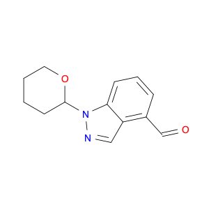 1-(Tetrahydro-2H-pyran-2-yl)-1H-indazole-4-carbaldehyde