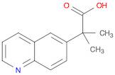 2-Methyl-2-(quinolin-6-yl)propanoic acid