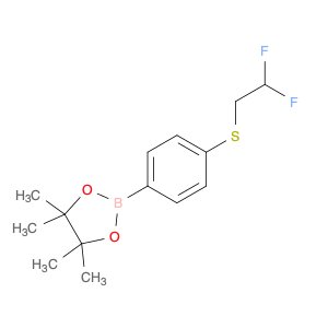 2-(4-(2,2-Difluoroethylthio)phenyl)-4,4,5,5-tetramethyl-1,3,2-dioxaborolane