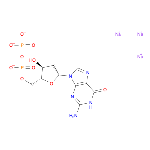 Guanosine5'-(trihydrogen diphosphate), 2'-deoxy-, trisodium salt (9CI)