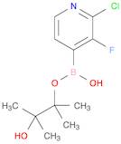 2-chloro-3-fluoro-4-(4,4,5,5-tetramethyl-1,3,2-dioxaborolan-2-yl)pyridine