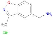 (3-Methylbenzo[d]isoxazol-5-yl)methanamine hydrochloride