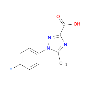 1-(4-Fluorophenyl)-5-methyl-1H-1,2,4-triazole-3-carboxylic acid