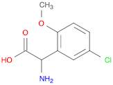 Amino(5-chloro-2-methoxyphenyl)acetic Acid