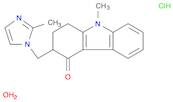 4H-Carbazol-4-one,1,2,3,9-tetrahydro-9-methyl-3-[(2-methyl-1H-imidazol-1-yl)methyl]-,monohydroch...