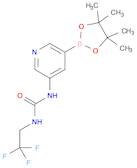 5-(3-(2,2,2-Trifluoroethyl)ureido)pyridine-3-boronic acid pinacol ester