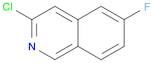 3-Chloro-6-fluoroisoquinoline