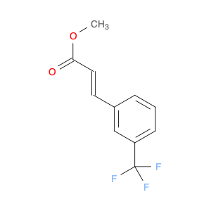 2-Propenoic acid, 3-[3-(trifluoromethyl)phenyl]-, methyl ester, (E)-