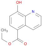 5-Quinolinecarboxylic acid, 8-hydroxy-, ethyl ester