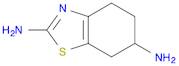 2,6-Benzothiazolediamine, 4,5,6,7-tetrahydro-