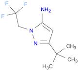 3-(tert-Butyl)-1-(2,2,2-trifluoroethyl)-1H-pyrazol-5-amine