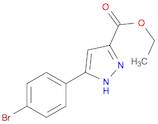 Ethyl 3-(4-Bromophenyl)-1H-pyrazole-5-carboxylate