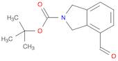 tert-Butyl 4-formylisoindoline-2-carboxylate