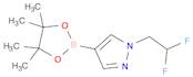 1-(2,2-difluoroethyl)-4-(tetramethyl-1,3,2-dioxaborolan-2-yl)-1H-pyrazole