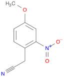 Benzeneacetonitrile, 4-methoxy-2-nitro-