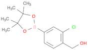 (2-Chloro-4-(4,4,5,5-tetramethyl-1,3,2-dioxaborolan-2-yl)phenyl)methanol