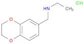 (2,3-dihydro-1,4-benzodioxin-6-ylmethyl)(ethyl)amine hydrochloride