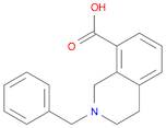 2-Benzyl-1,2,3,4-tetrahydroisoquinoline-8-carboxylic acid