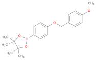 2-{4-[(4-Methoxyphenyl)methoxy]phenyl}-4,4,5,5-tetramethyl-1,3,2-dioxaborolane