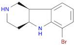 (4aS,9bR)-6-Bromo-2,3,4,4a,5,9b-hexahydro-1H-pyrido[4,3-b]indole