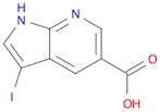 3-Iodo-7-azaindole-5-carboxylic acid