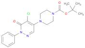 tert-Butyl 4-(5-chloro-6-oxo-1-phenyl-1,6-dihydropyridazin-4-yl)piperazine-1-carboxylate