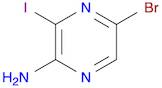 5-Bromo-3-iodopyrazin-2-amine