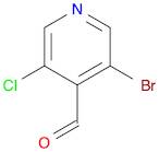 3-Bromo-5-chloropyridine-4-carboxaldehyde