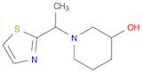 1-(1-(Thiazol-2-yl)ethyl)piperidin-3-ol