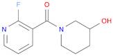 (2-Fluoropyridin-3-yl)(3-hydroxypiperidin-1-yl)methanone