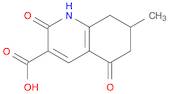 3-Quinolinecarboxylic acid, 1,2,5,6,7,8-hexahydro-7-methyl-2,5-dioxo-