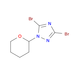 3,5-Dibromo-1-(tetrahydro-2H-pyran-2-yl)-1H-1,2,4-triazole