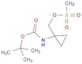 Carbamic acid, [1-[[(methylsulfonyl)oxy]methyl]cyclopropyl]-,1,1-dimethylethyl ester