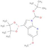 tert-Butyl 5-methoxy-3-(4,4,5,5-tetramethyl-1,3,2-dioxaborolan-2-yl)-1h-pyrrolo[2,3-b]pyridine-1-c…