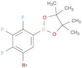 2-(5-Bromo-2,3,4-trifluorophenyl)-4,4,5,5-tetramethyl-1,3,2-dioxaborolane